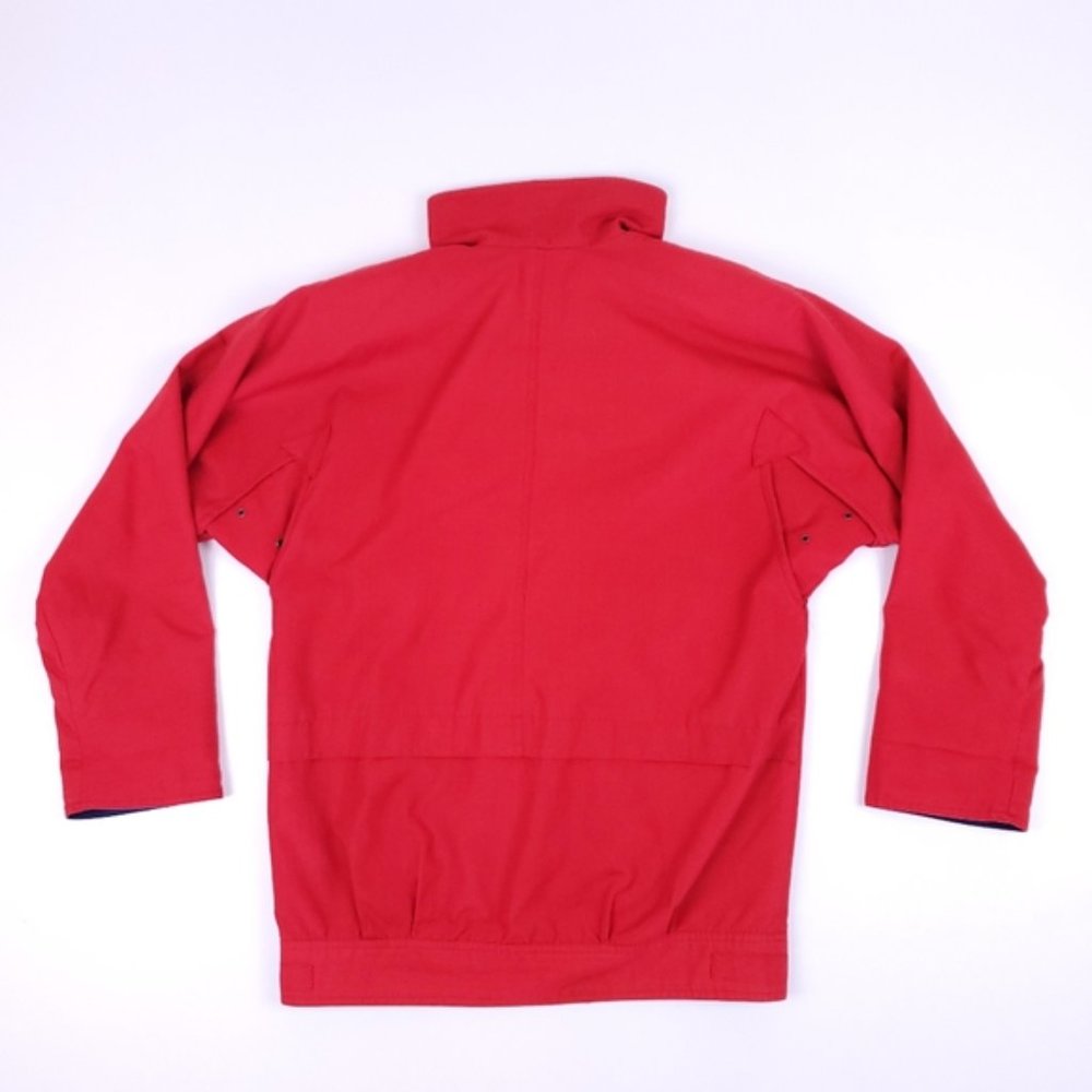 Vintage red contrast lined light jacket - Picture 5 of 10